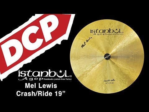 Istanbul Agop Mel Lewis Crash/Ride Cymbal 19" 1755 grams ML19