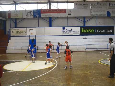 Jordi Gálvez entrada amb l'esquerra CB i Unió - SESE març 2010
