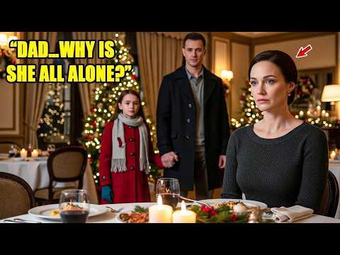 Lonely Billionaire on Christmas Eve — Until a Single Dad and His Daughter Walk In…
