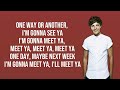 One Way Or Another Teenage Kicks One Direction Lyrics