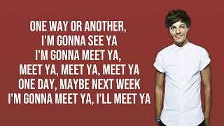 Download lagu One Way Or Another (Teenage Kicks) - One Direction (Lyrics) mp3