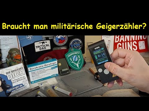 Are simple Geiger counters sufficient for crisis preparedness? Civil defense and nuclear war prep...