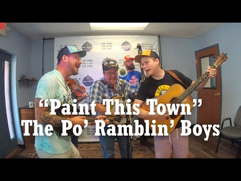 The Po' Ramblin' Boys - "Paint This Town" (Live at Real Roots Radio)