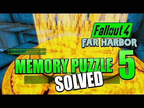 Fallout 4: Far Harbor | Memory 5 Solution - How to solve DiMA Memory Puzzle 5 - Memory 0Y-8K7D