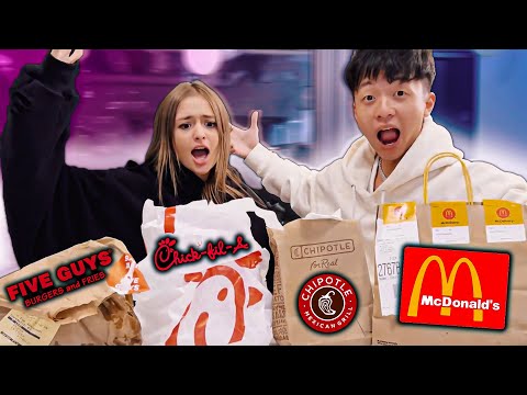INCERCAM CELE MAI POPULARE FAST FOOD-uri DIN AMERICA! 🇺🇸