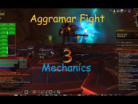 World of Warcraft Legion Aggramar Fight Mechanics Guide