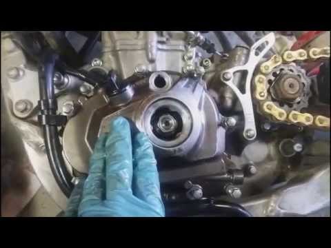 How to change timing chain and set timing on a YZ450f