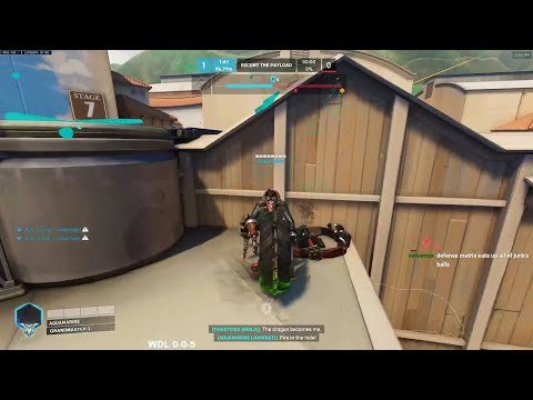 This is what 2000+ hours on Junkrat looks like in Overwatch 2 - AQUAMARINE JUNKRAT GAMEPLAY