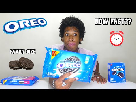 The Fastest OREO Pack Ever Eaten (Family Size)