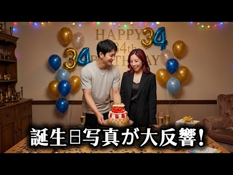 【話題沸騰】りくりゅう三浦璃来、木原龍一34歳を祝福!お茶目な誕生日写真が「可愛すぎる」と話題に
