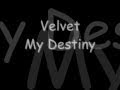 Velvet - My Destiny lyrics 