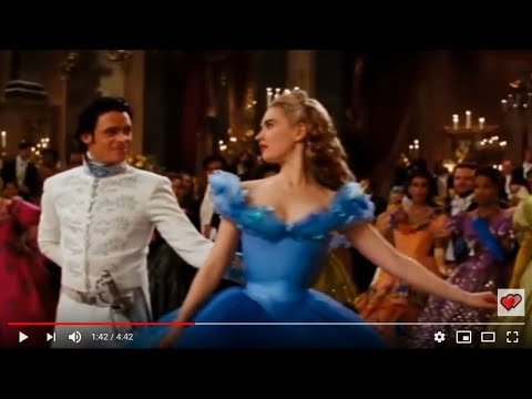 Leonard Cohen - Dance Me To The End Of Love (video elokuvasta Cinderella - Tuhkimo, vuodelta 2015)