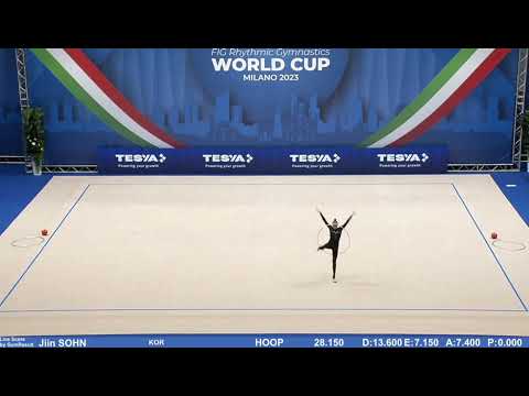 Polina Karika Hoop Qual 30,150 - World Cup Milan 2023