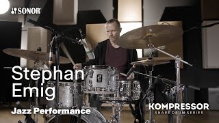 Video thumbnail for KOMPRESSOR Snare Drum Series: Jazz Performance by Stephan Emig by SonorDrumTube
