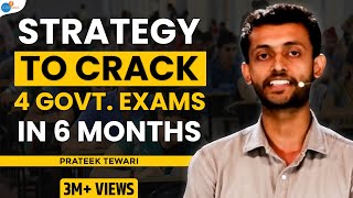 How To Crack Any Competitive Exam Without Coaching | Prateek Tewari | Josh Talks