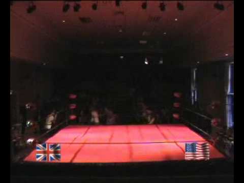 2 Flag Promotions - The future of British wrestling. Kid Krazy Vs Joey Naylor (part  1).