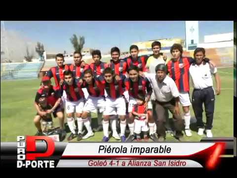 FBC PIEROLA 4-1 SAN ISIDRO SEGUNDA DIVISIÓN CERCADO