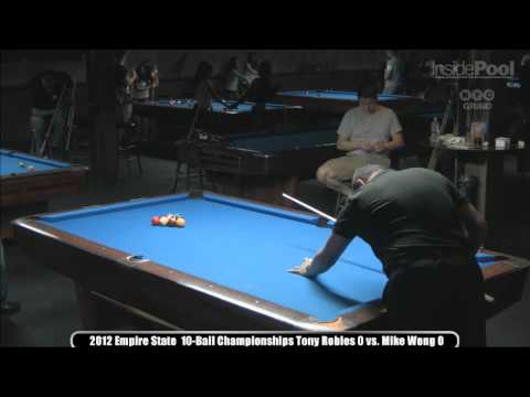 Tony Robles vs. Warren Kiamco 2012 Empire State 10-Ball at Raxx Pool Room