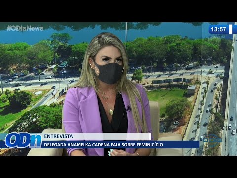 Delegada Anamelka Cadena fala sobre feminicídio 02 02 2022