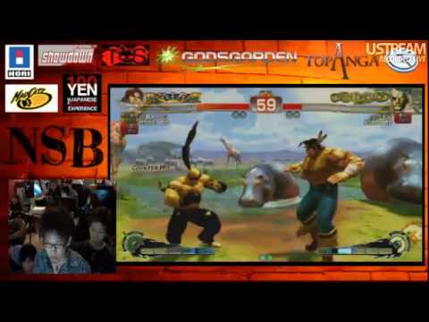 SSF4 AE: KojiKOG (Hawk) vs Rikuson (Sagat) - NSB24 Top 8