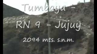 preview picture of video 'Tumbaya - Jujuy'