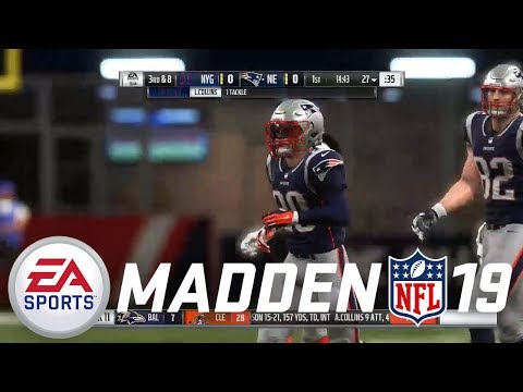 Madden NFL 19 PS4 Career Mode - FACING THE GIANTS! DERP!