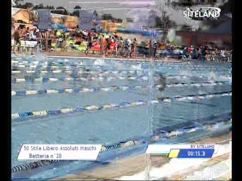 Serie 20 dei 50 Stile Libero  Assoluti Maschi Master - 11 Memorial Andrea Bettiol