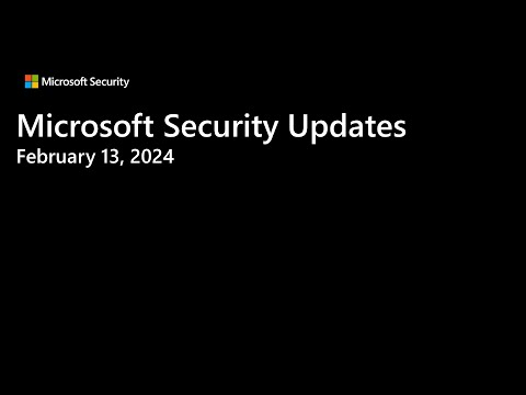 Micrsosoft Security Update Release Summary February 2024