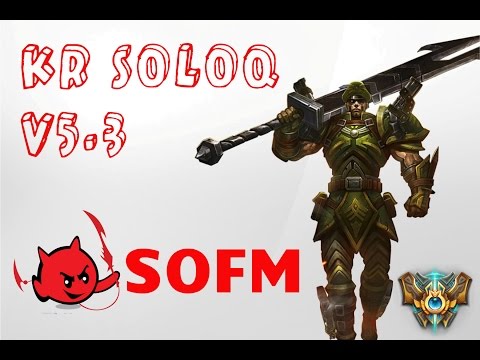 HFL SofM - Jarvan IV đi rừng ft SKT T1 Faker (Katarina) bậc Thách Đấu v5.3