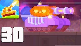 Tank Stars - Gameplay Walkthrough part 30 - New Update Halloween, New Tank PUMPKIN (iOS, Android)