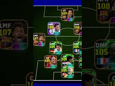 🔥 Highest Collective Strength Team Ever in eFootball 2025!  #eFootball #shorts