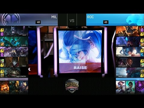 MIL vs ROC Game 2 Highlights - MILLENIUM vs ROCCAT 2017 EULCS PROMOTION TOURNAMENT