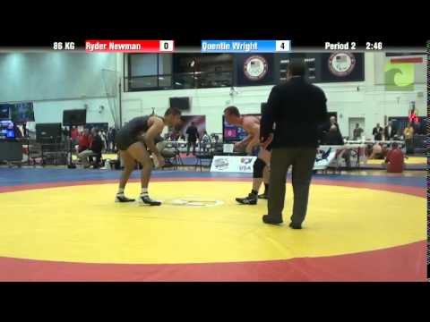 86 KG CR2 - Ryder Newman (OTC) vs. Quentin Wright (NLWC)