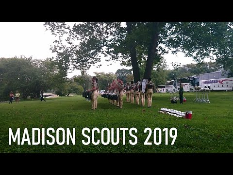 Madison Scouts Drums 2019 - In The Lot
