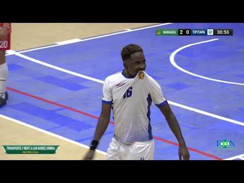 Resumen; Managua FutSal 4-4 Tipitapa FutSal/ Semifinal Ida Apertura 2025 / Segunda División 