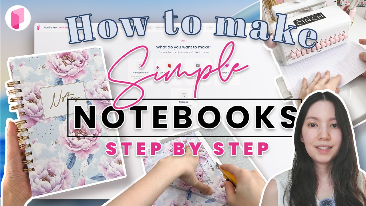 How to Make a Wire-Bound Notebook from Scratch (Design + Bind)