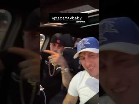 Yung beef con Zaramay en Argentina 🇦🇷escuchando Anuel Aa #ricosuaveyatusabe #musica #trap