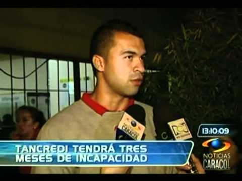 Andrés Cadavid pidió perdón a Tancredi por la lesión