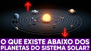 O que existe acima e abaixo do sistema solar?
