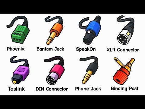 Every Types Of Popular Audio Connector Explained Simply
