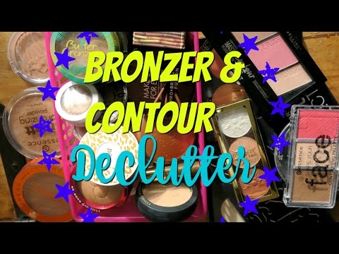 Makeup Declutter 2017 - Bronzer & Contour | DreaCN Video