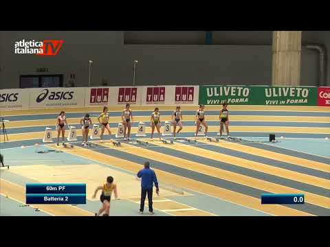 60 metri Promesse Donne batteria 2 | Campionati Italiani Indoor Juniores-Promesse