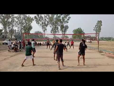Gorgarh (Jamil,Anil) Vs Budhakhera at rajound shooting Volleyball Tournament