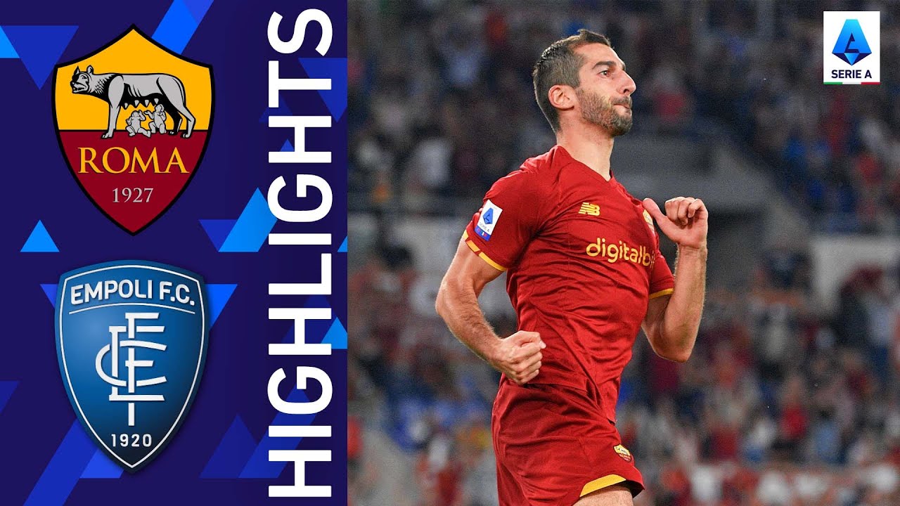 Roma vs Empoli highlights