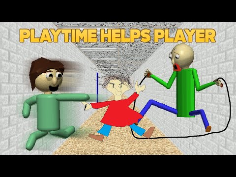 I'll take care of you! | Playtime Helps Player [Baldi's Basics Mod]