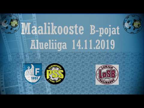 Maalikooste ÅIF/PSS - LoSB (B-pojat Alueliiga 14.11.2019)