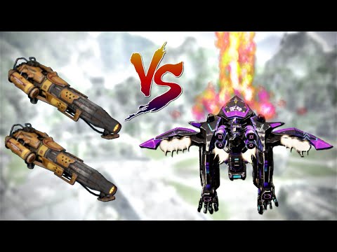 [WR] Ember VS Dragon Breath (Ao Jun) - Damage Comparison | War Robots Test Server