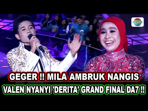 MILA BREAKS DOWN IN CRY || Valen Unstoppable, Sings 'Derita' in DA7 Grand Final 2!!