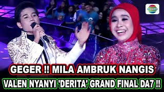 Download lagu TANGIS MILA PECAH || Valen Tak Terbendung, Nyanyi 'Derita' di Grand Final 2 DA7 !! mp3