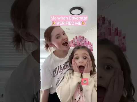 I got verified on Coverstar!!! 🤭🎉😭 #coverstar #verified